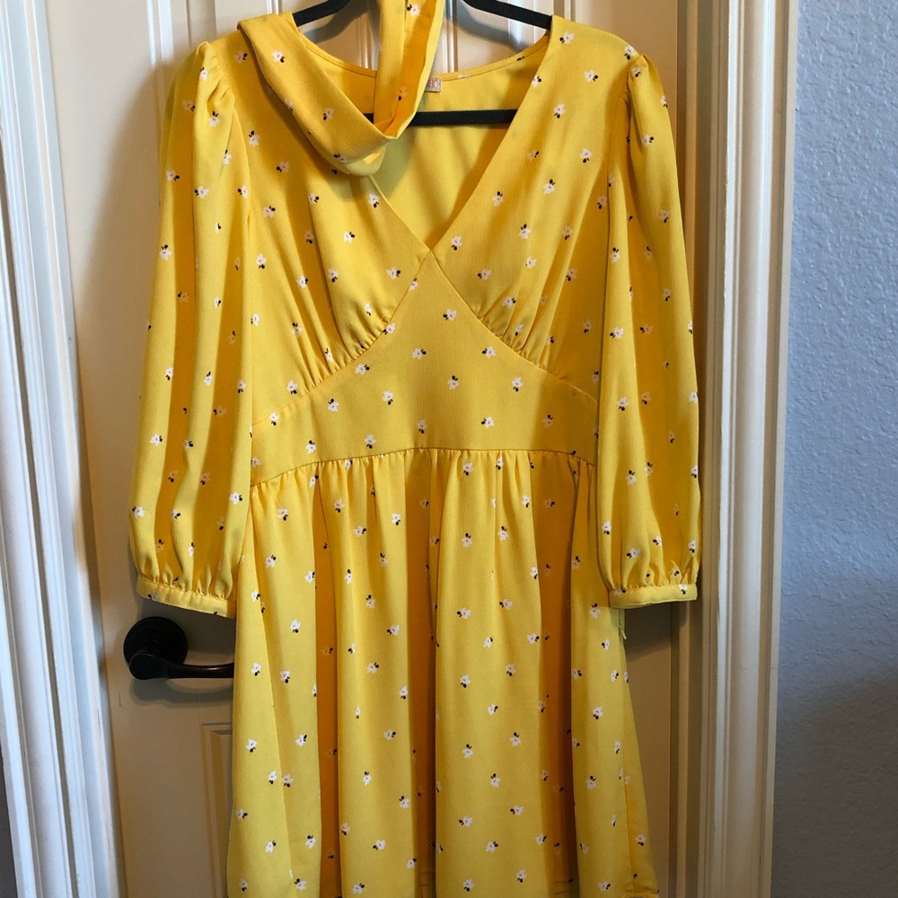 GB Yellow Dress